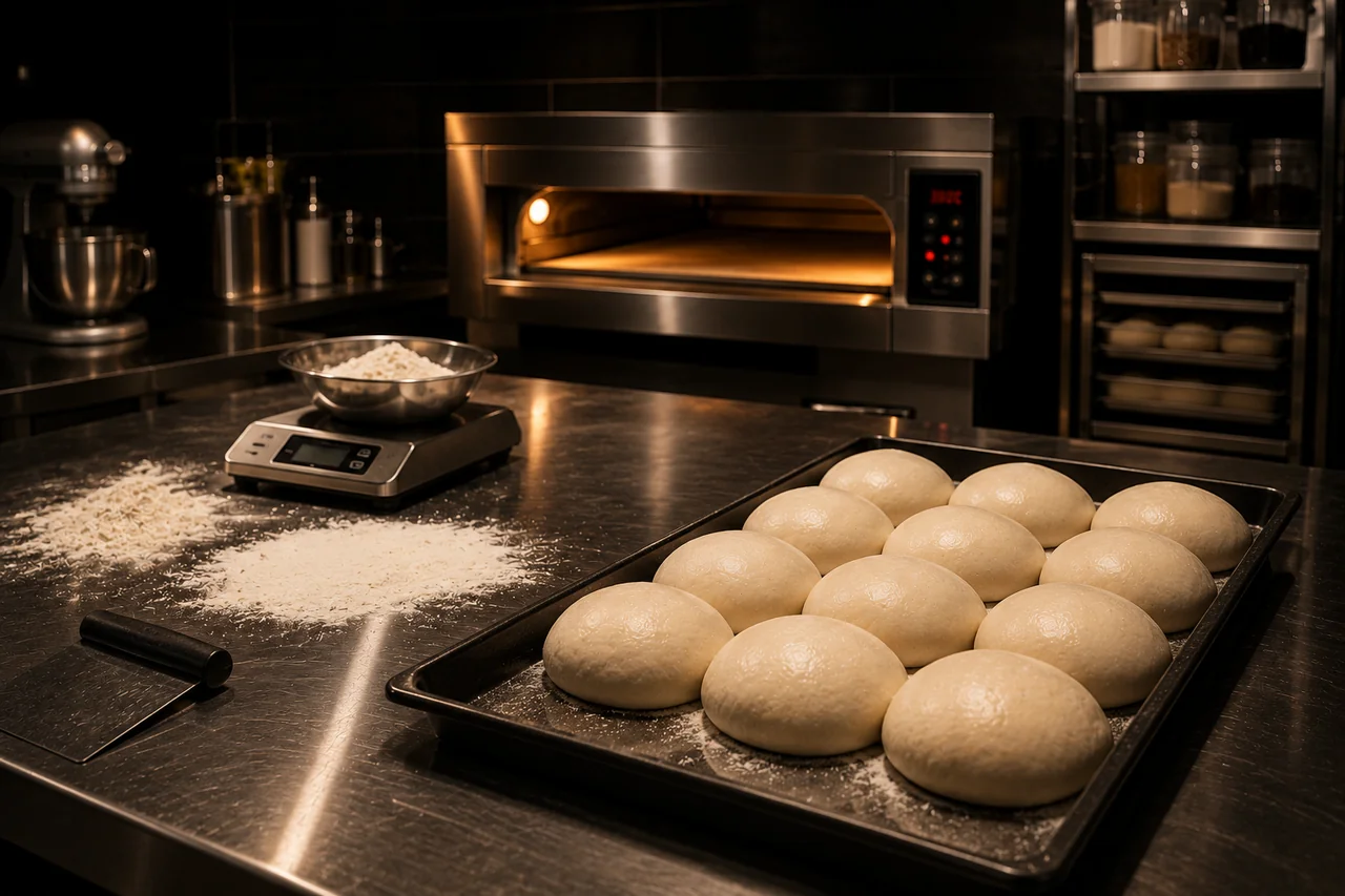 Centro de producción de Noi Pizzería en Loja